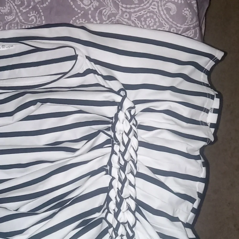 NEW size M 8-10 Junya Watanabe Comme des Garcons Striped Shirt - Picture 5 of 7